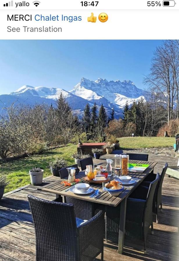 Chalet Ingas Troistorrents Exteriör bild